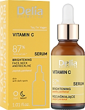Aufhellendes Serum für Gesicht, Hals und Dekolleté mit Vitamin C - Delia Vitamin C Serum — Bild N2
