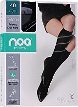 Düfte, Parfümerie und Kosmetik Damenkniestrümpfe mit entspannender Wirkung 40 Den nero - Knittex