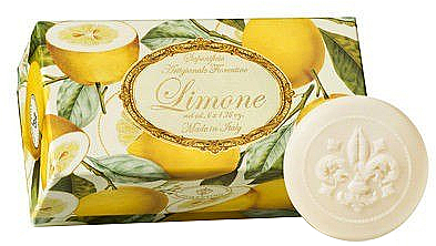 Naturseifen Geschenkset 6 St. - Saponificio Artigianale Fiorentino Lemon (6x50g) — Bild N3
