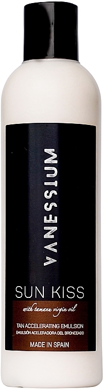 Aktivierende Bräunungsemulsion - Vanessium Sun Kiss Tan Activating Emulsion — Bild N1