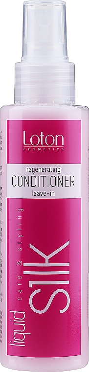 Zwei-Phasen-Conditioner für trockenes und mattes Haar - Loton Two-Phase Conditioner Silk Regenerating Hair — Bild N1