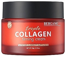 Düfte, Parfümerie und Kosmetik Straffende Gesichtscreme mit Dreifach-Kollagen - Bergamo Triple Collagen Firming Cream
