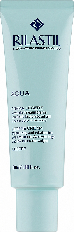 Nährende Creme für normale und Mischhaut - Rilastil Aqua Crema — Bild N1