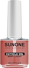 Düfte, Parfümerie und Kosmetik Nagelhautöl - Sunone Cuticle Oil Merry Cherry