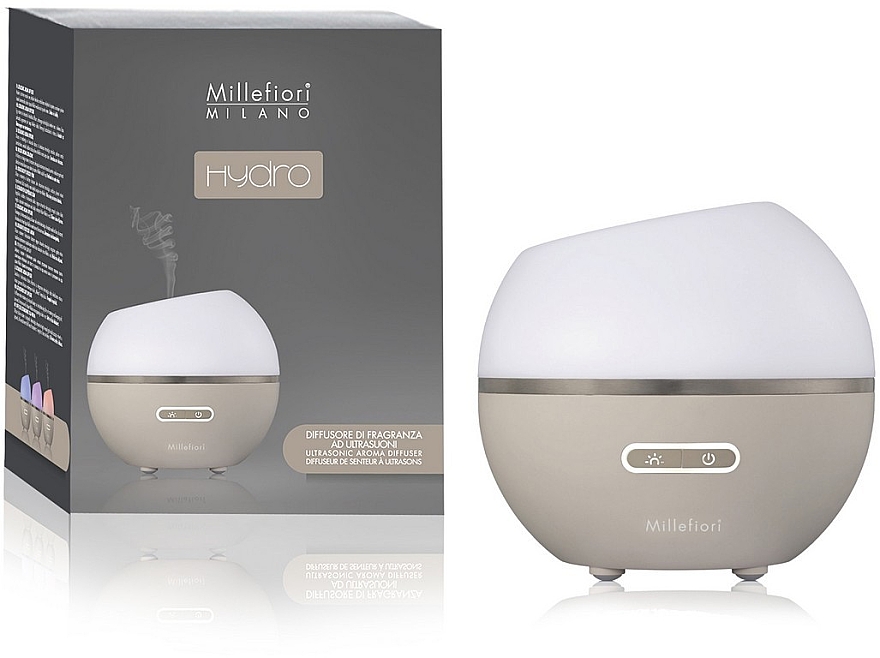 Ultraschall-Aroma-Diffusor - Millefiori Milano Hydro Ultrasound Half Sphere Diffuseur — Bild N1