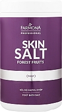Fußbadesalz mit Waldfrüchten - Farmona Professional Skin Salt Forest Fruits Foot Bath Salt  — Bild N1