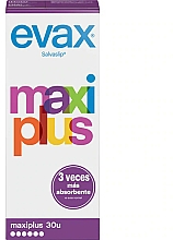 Düfte, Parfümerie und Kosmetik Slipeinlagen Maxi Plus 30 St. - Evax Salvaslip