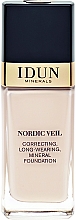 Düfte, Parfümerie und Kosmetik Langanhaltende Foundation - Idun Minerals Nordic Veil Liquid Mineral Foundation