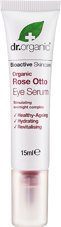 Augenserum - Dr. Organic Bioactive Skincare Rose Otto Eye Serum — Bild N1