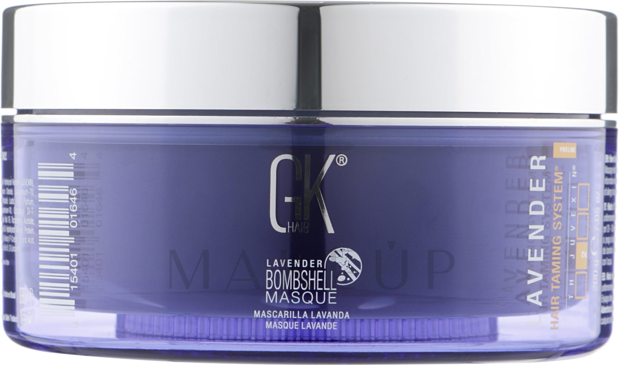 Lavendelmaske für coloriertes Haar - GKhair Lavender Bombshell Masque — Bild 200 ml