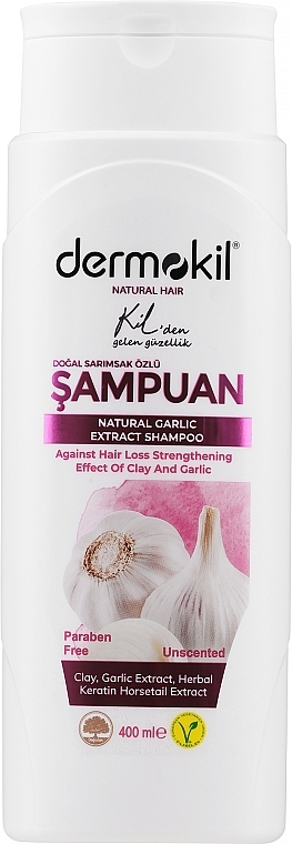 Veganes Kräuter-Knoblauch-Shampoo - Dermokil Vegan Herbal Shampoo With Garlic Extract — Bild N1