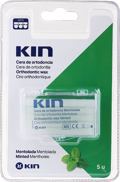 Kieferorthopädisches Wachs Minze - Kin Minted Orthodontic Wax — Bild N1