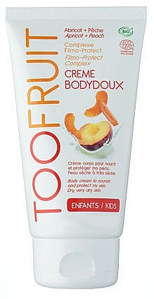 Körpercreme für Kinder mit Pfirsich und Aprikose - TOOFRUIT Cream Body Doux — Bild N1