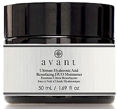 Düfte, Parfümerie und Kosmetik Erneuernde Anti-Aging-Gesichtscreme - Avant Ultimate Hyaluronic Acid Resurfacing DUO Moisturiser