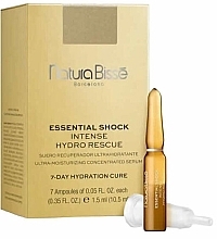 Ampullen für das Gesicht - Natura Bisse Essential Shock Intense Hydro Rescue Concentrated Treatment — Bild N1