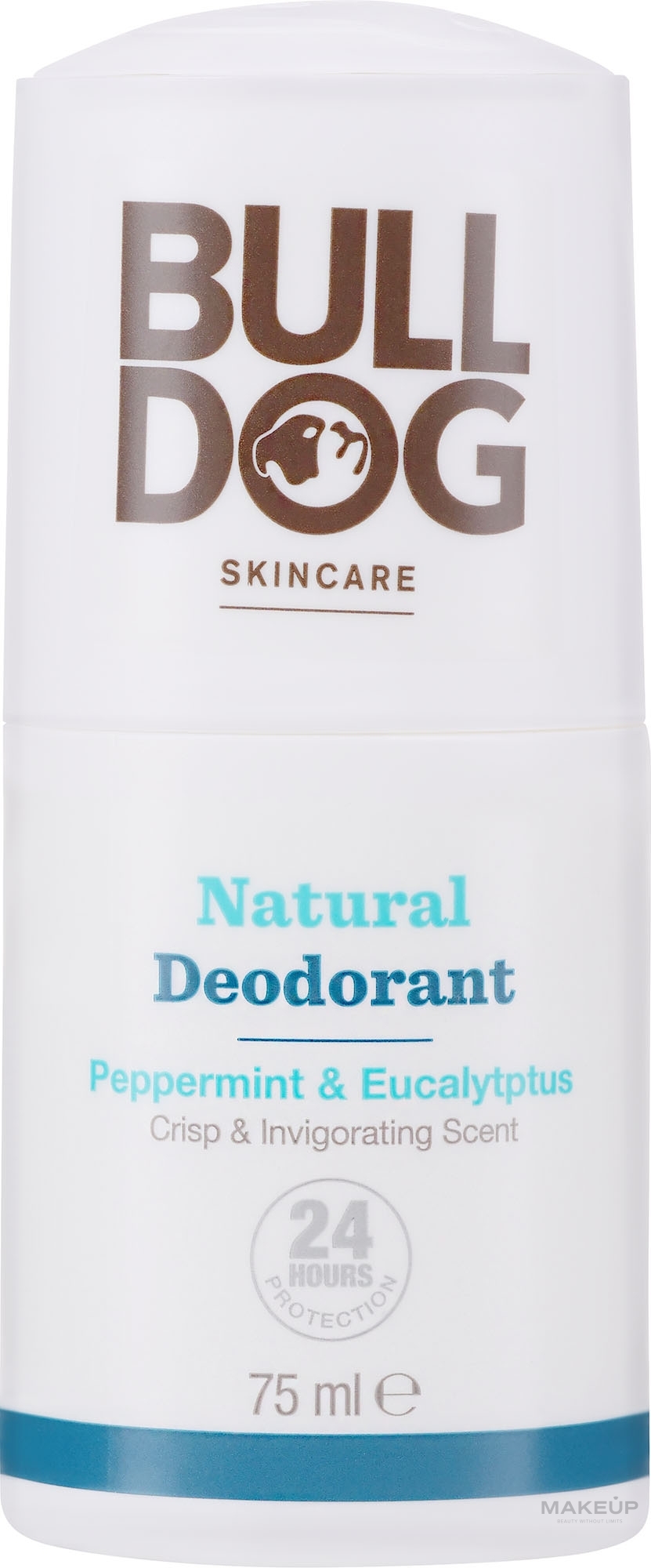 Deodorant mit Minze und Eukalyptus - Bulldog Dedorant Peppermint & Eucalyptus Deodorant  — Bild 75 g