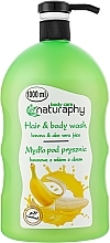 Shampoo und Duschgel mit Bananenduft und Aloe Vera-Extrakt - Naturaphy — Bild N3