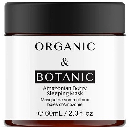 Nachtmaske für trockene Haut - Organic & Botanic Amazonian Berry Sleeping Mask — Bild N2