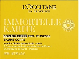 Körperbalsam - L'Occitane Immortelle Karite Pro-Youth Body Care Body Balm — Bild N1