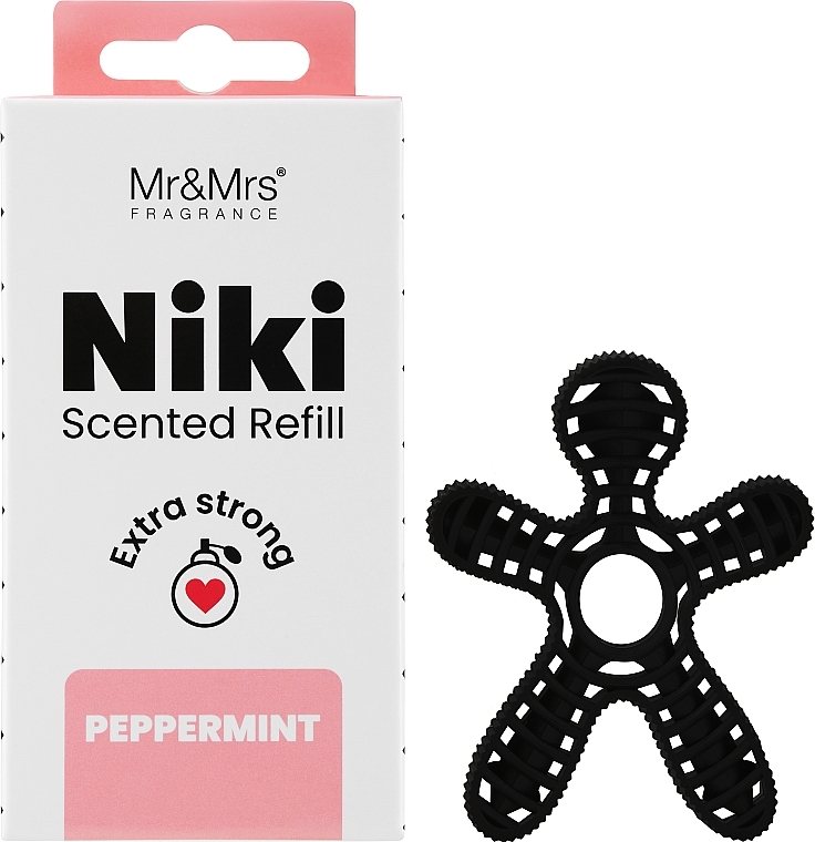 Frische Duftnachfüllung für Autos Pfefferminze - Mr&Mrs Niki Pepper Mint Refill — Bild N2