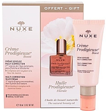 Körperpflegeset - Nuxe Prodigieuse Gift Set (Trockenöl 10ml + Multikorrigierende Creme 40ml) — Bild N2