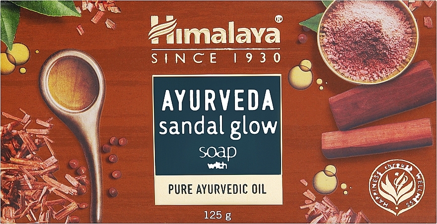 Ayurvedische Seife - Himalaya Herbals Ayurveda Sandal Glow Soap — Bild N2