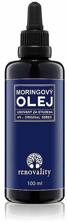 Kaltgepresstes Moringaöl für Körper und Gesicht - Renovality Original Series Moringa Oil — Bild N1