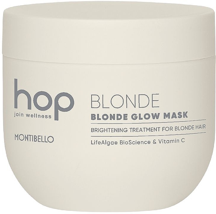Haarmaske - Montibello HOP Blonde Glow Mask — Bild N1