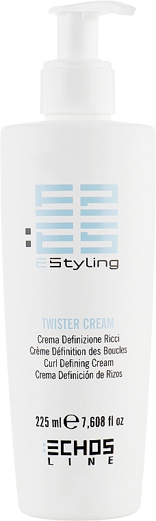 Locken definierende Haarcreme - Echosline Styling Twister Cream — Bild N1