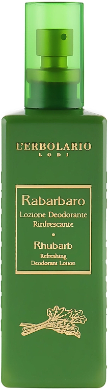 Deo-Lotion Rhabarber - L'Erbolario Rabarbaro Bagnoschiuma — Bild N1