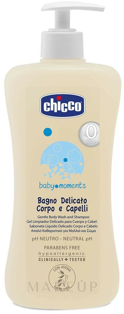 Mildes Babyshampoo für Haar und Körper - Chicco — Bild 500 ml