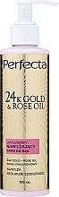 Creme für Hände, Nägel und Nagelhaut - Perfecta 24k Gold & Rose Oil — Bild N2
