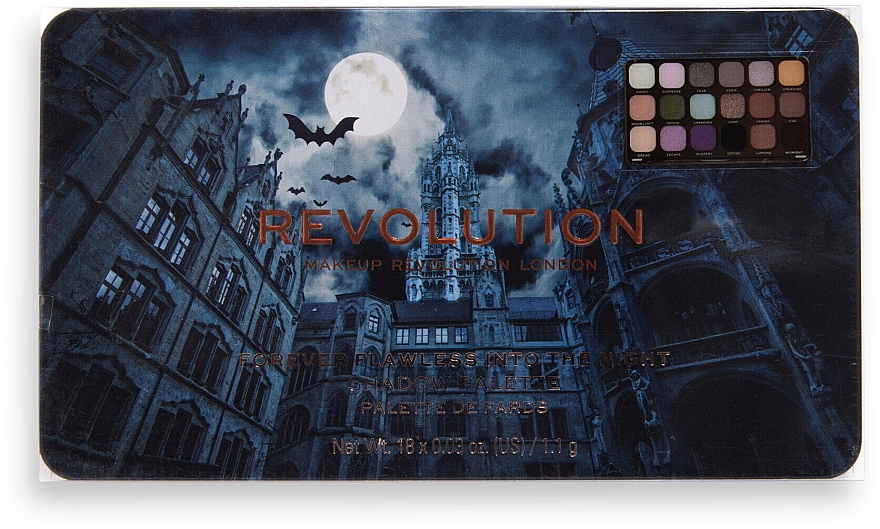 Lidschattenpalette - Makeup Revolution Forever Flawless Into the Night Eyeshadow Palette — Bild N4