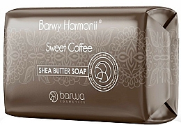 Nährende Seife mit Sheabutter und grünem Kaffeebohnenöl - Barwa Harmony Sweet Coffee Soap — Bild N1