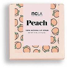 Natürliches Lippenpeeling Pfirsich mit Zucker, Kakaobutter, Sheabutter und Agavennektar - NCLA Beauty Sugar, Sugar Peach Lip Scrub — Bild N5