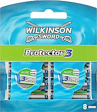 Düfte, Parfümerie und Kosmetik Rasierklingen 8 St. - Wilkinson Sword Protector 3 Blades