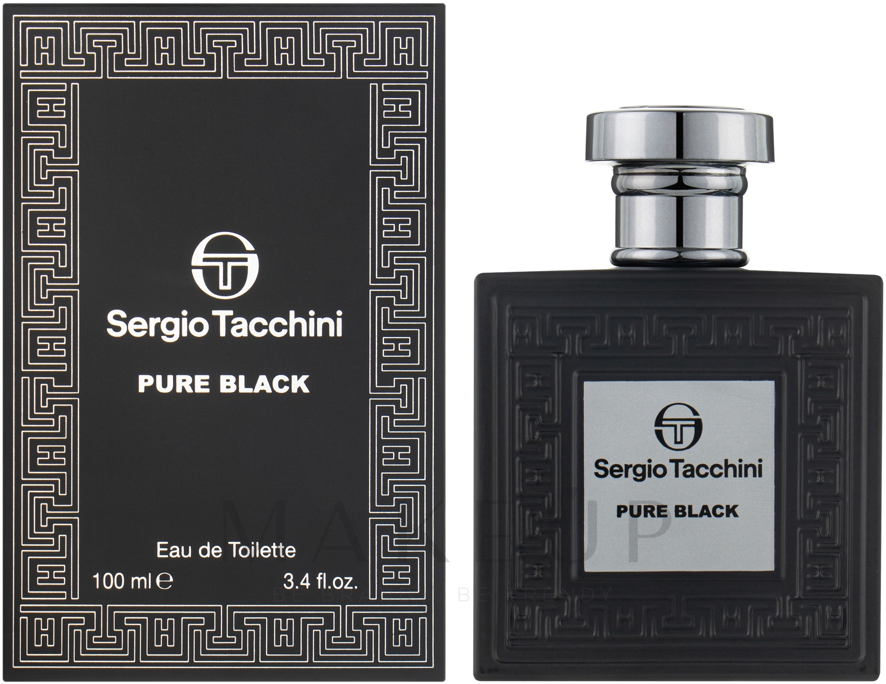 Sergio Tacchini Pure Black - Eau de Toilette — Bild 100 ml