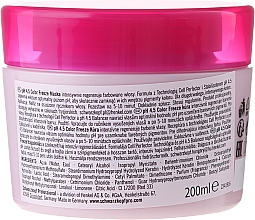 Pflegende Maske für coloriertes Haar - Schwarzkopf Professional Bonacure Color Freeze pH 4.5 Treatment — Bild N2