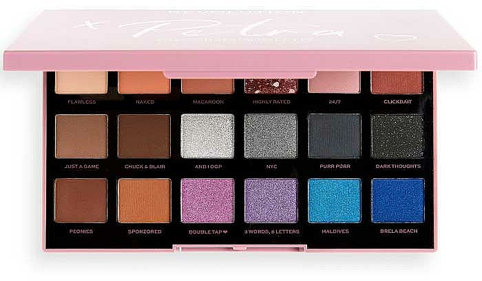 Lidschattenpalette - Makeup Revolution X Petra XOXO Eyeshadow Palette — Bild N2