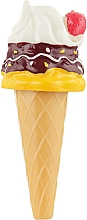 Düfte, Parfümerie und Kosmetik Lippenbalsam in Form von einer Eistüte mit Kokosnuss-Geschmack - Martinelia Lip Balm Ice Cream Coconut