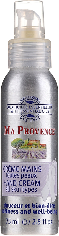 Handcreme - Ma Provence Hand Cream for All Skin Types — Bild N1