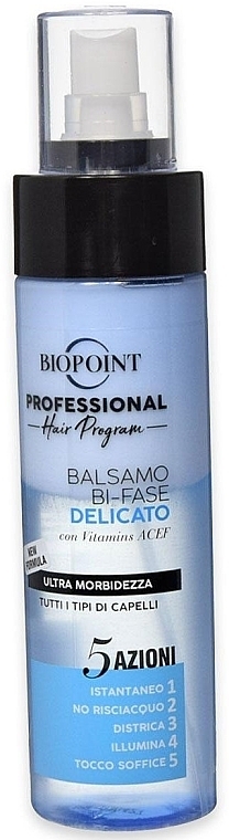 Sanfte Zwei-Phasen-Haarspülung - Biopoint Delicate Balsamo Bi-Fase — Bild N1