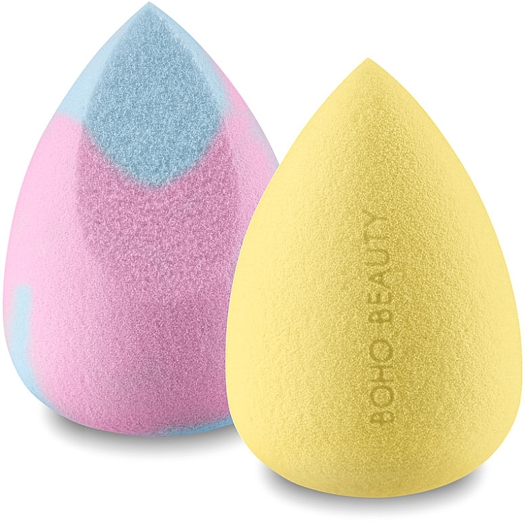 Boho Beauty Bohomallows Pink Sugar + Lemon (Make-up Schwamm 2 St.) - Make-up-Schwamm-Set — Bild N2