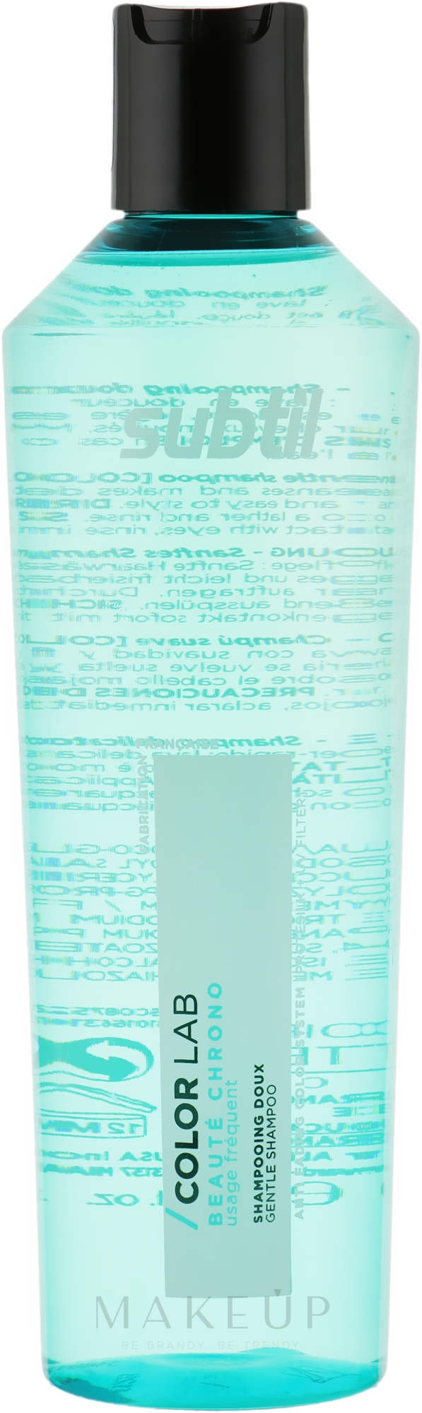Tiefenreinigendes Shampoo - Laboratoire Ducastel Subtil Color Lab Beauty Chrono Gentle Shampoo — Bild 300 ml