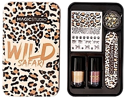 Düfte, Parfümerie und Kosmetik Magic Studio Wild Safari Savage Nail Art Set - Magic Studio Wild Safari Savage Nail Art Set 