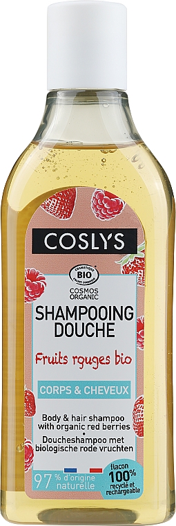 Shampoo für Haare und Körper mit roten Beeren - Coslys Body&Hair Shampoo — Bild N1
