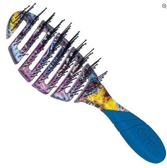 Haarbürste - Wet Brush Flex Dry Street Art Blue — Bild N1