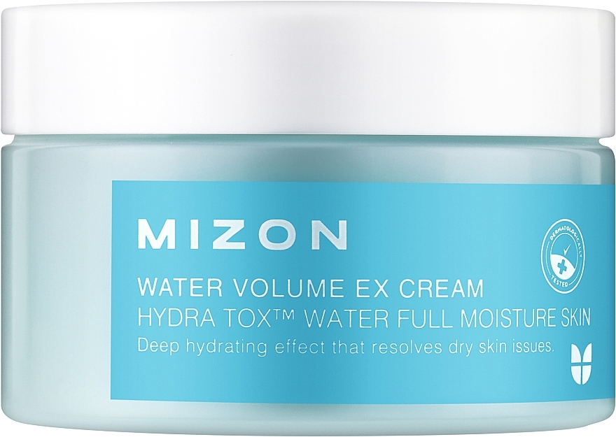 Feuchtigkeitsspendende Gelcreme für das Gesicht mit Moringa-Extrakt und Schneealgen - Mizon Water Volume EX Cream