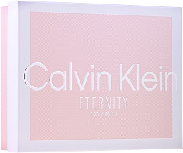 Düfte, Parfümerie und Kosmetik Calvin Klein Eternity For Woman - Duftset (Eau de Parfum 100ml + Eau de Parfum 10ml + Körperlotion 200ml)