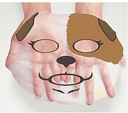 Tuchmaske für das Gesicht mit Aloe Vera - Bioaqua Animal Dog Addict Mask — Foto N3